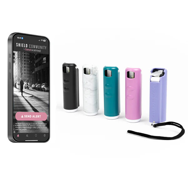 Protected Pepper Spray with Disable Pin, UV Dye PLUS Shield Technology
