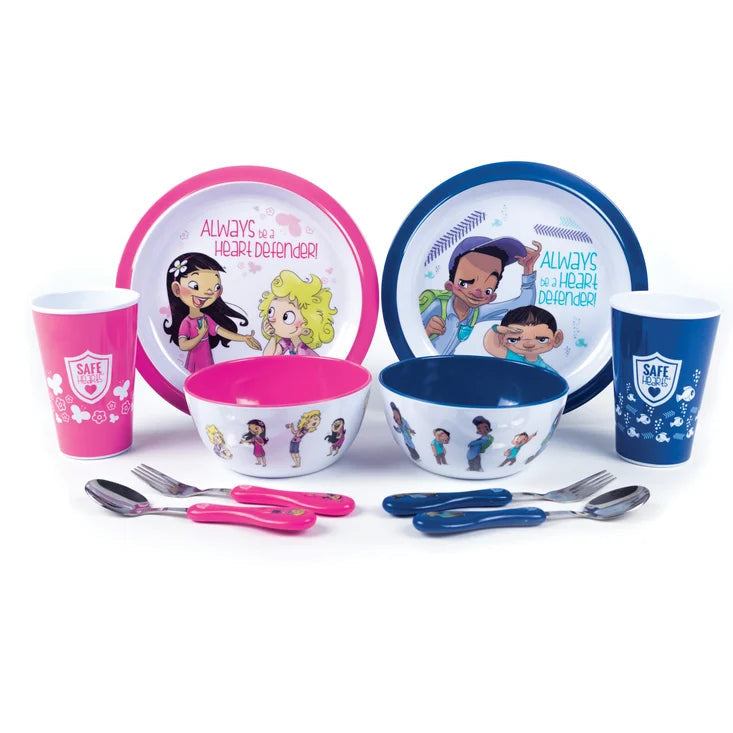 S.A.F.E. Hearts Dish Set