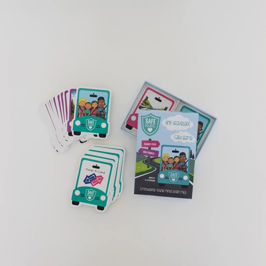 S.A.F.E. Hearts Tiny Travelers Card Game