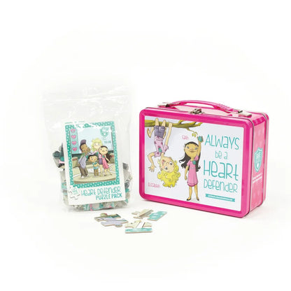 S.A.F.E. Hearts Puzzle Lunch Box