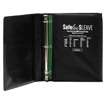 SafeLee Sleave 3 Ring Binder - Bulletproof Panel
